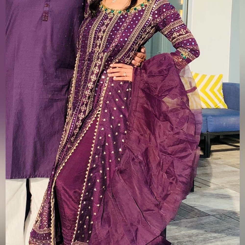 Purple indian/pakistani dress